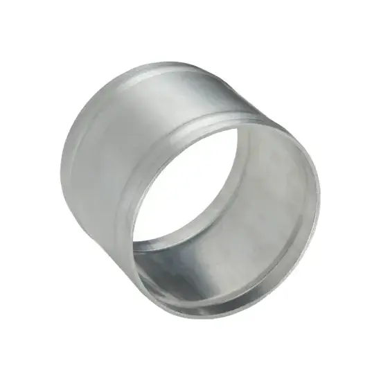 Verbindingshuls met rand voor uitlaatgasslang