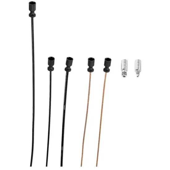 Set met zuigsondes en zuigkoppelingen